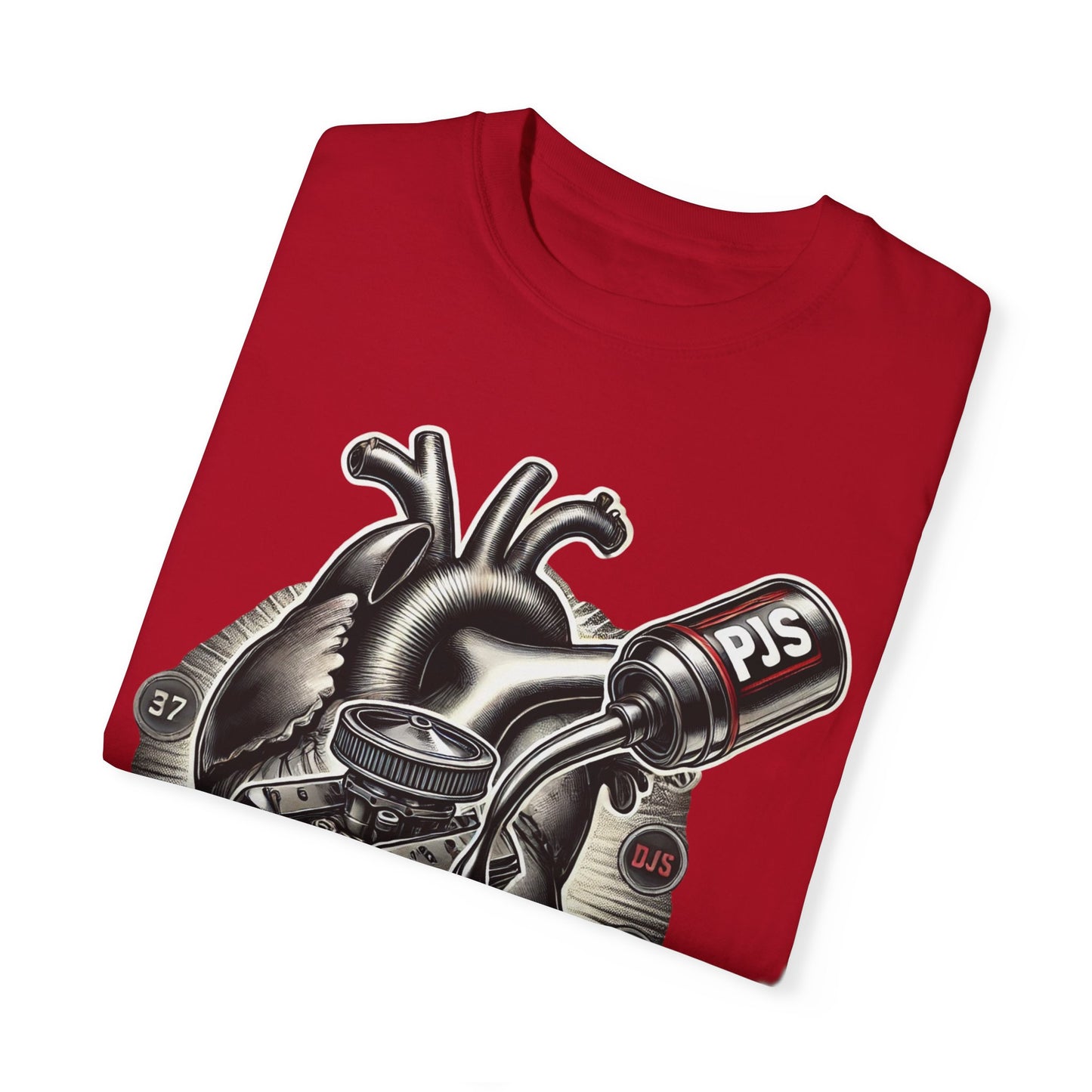 Machine Heart Muscle Car Passion Unisex T-shirt