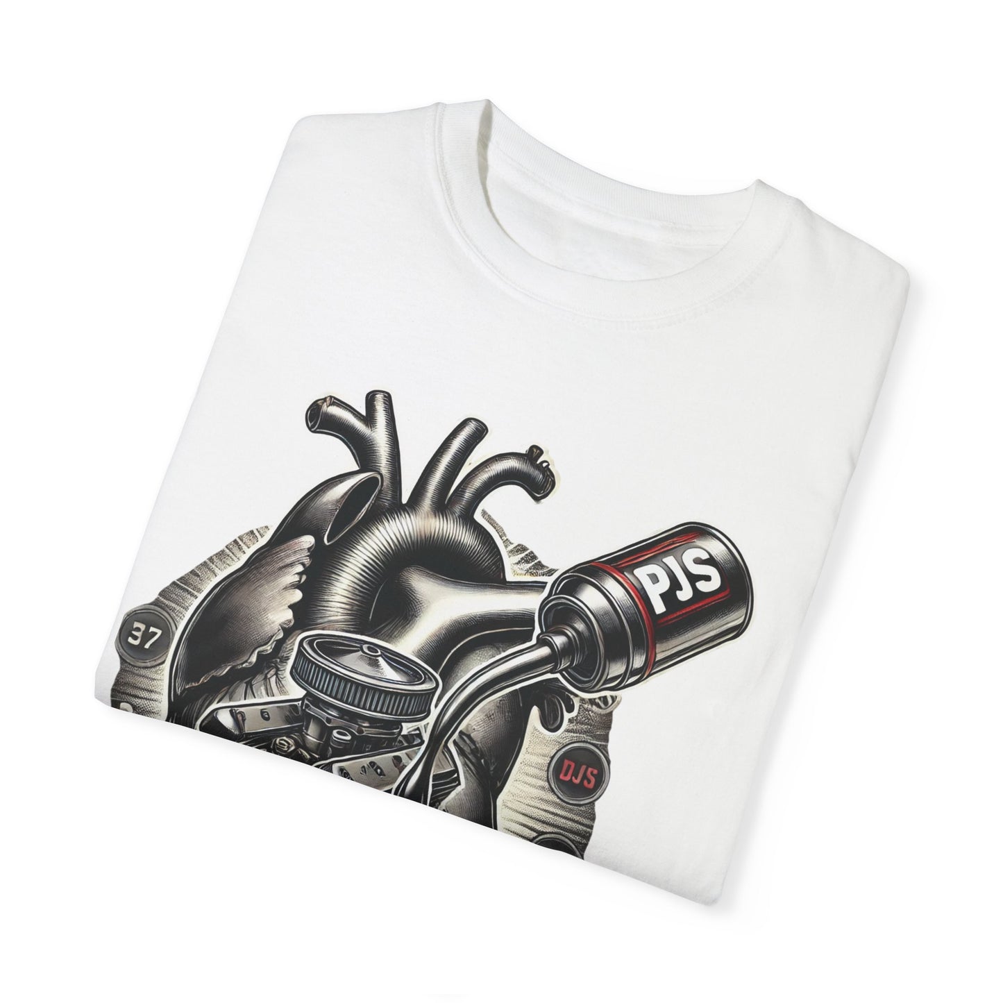 Machine Heart Muscle Car Passion Unisex T-shirt