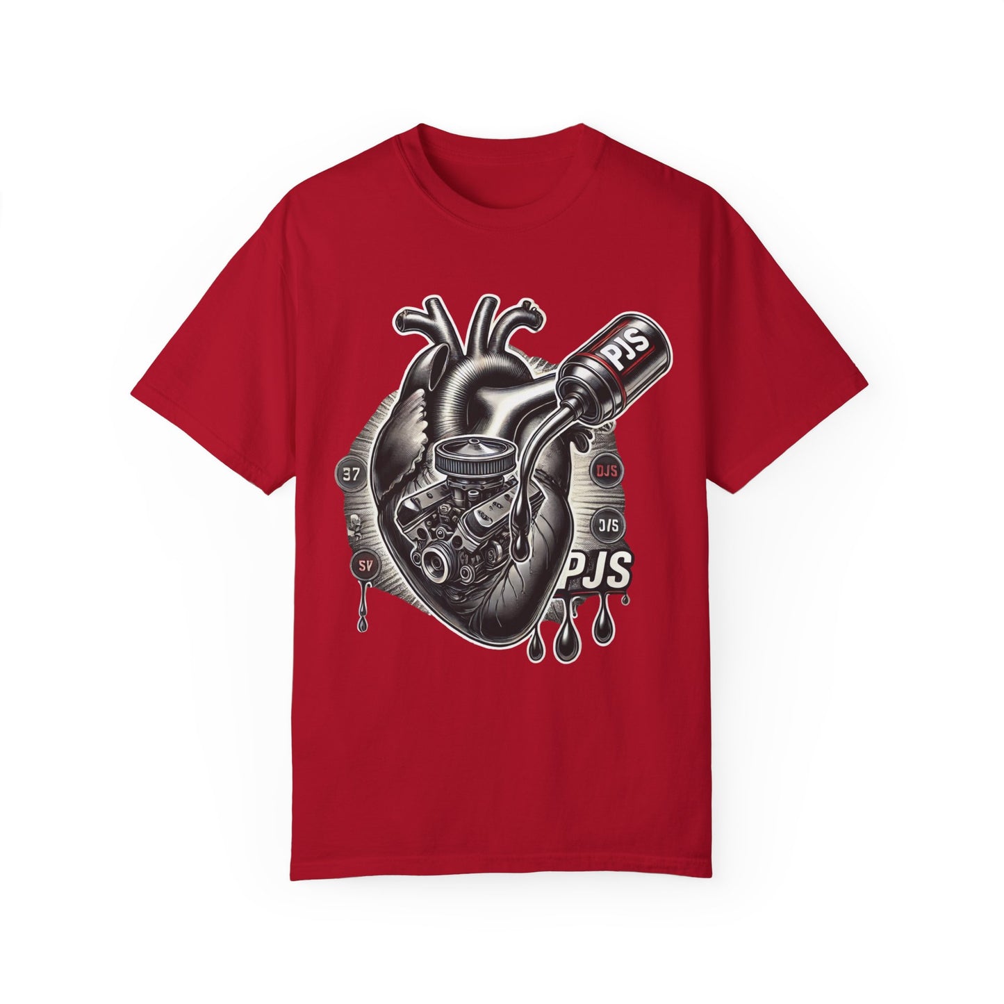 Machine Heart Muscle Car Passion Unisex T-shirt