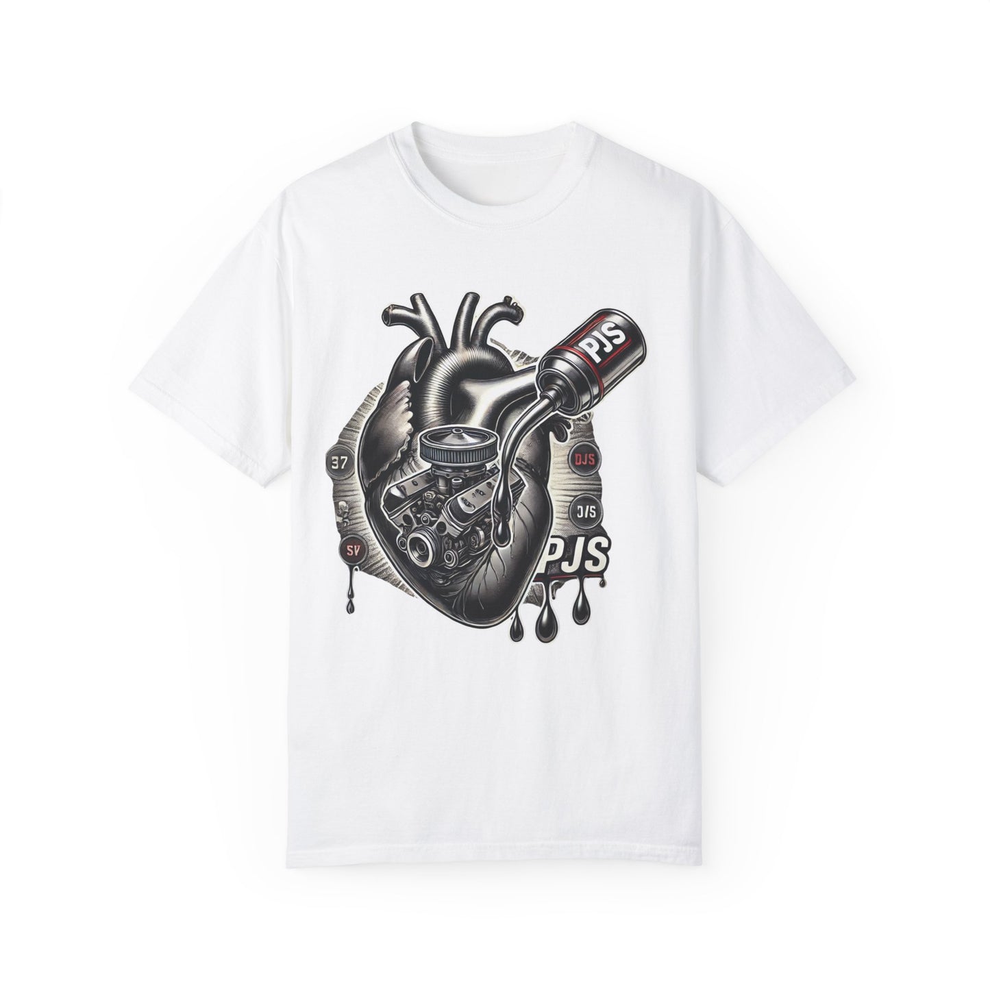 Machine Heart Muscle Car Passion Unisex T-shirt