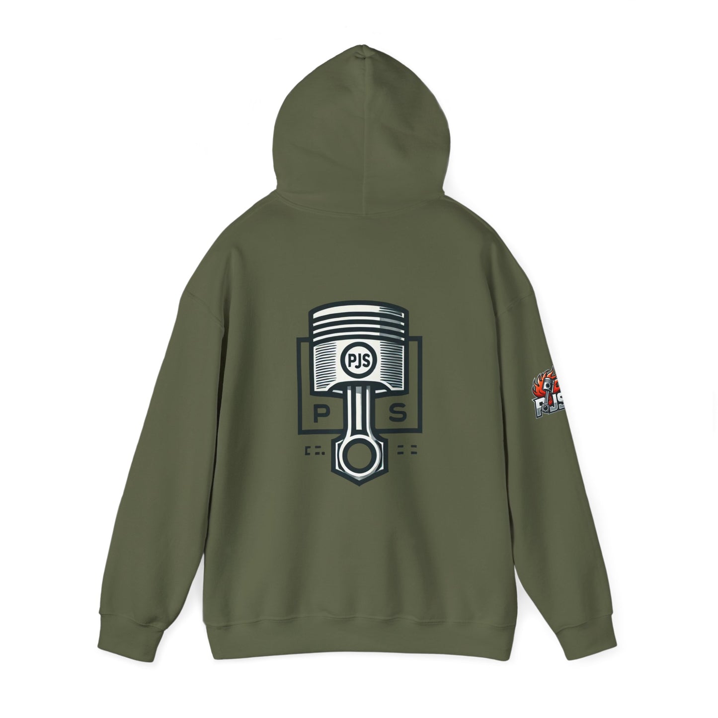 Hoodie - PJS Piston Chall - Hell Cat Heavy Blend™ Sweatshirt