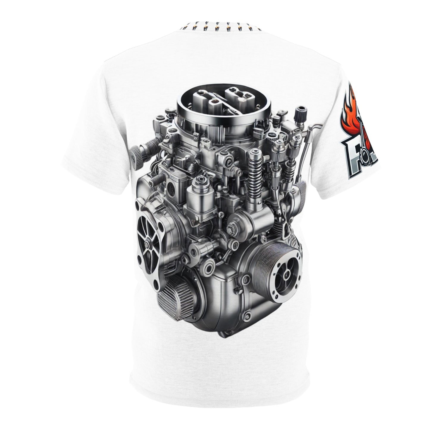 T-Shirt - V8 Heart Engine Unisex Cut & Sew Tee