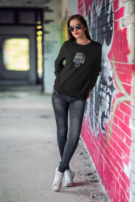 Sweatshirt - Sexy Woman with a Sexy Muscle Car Design