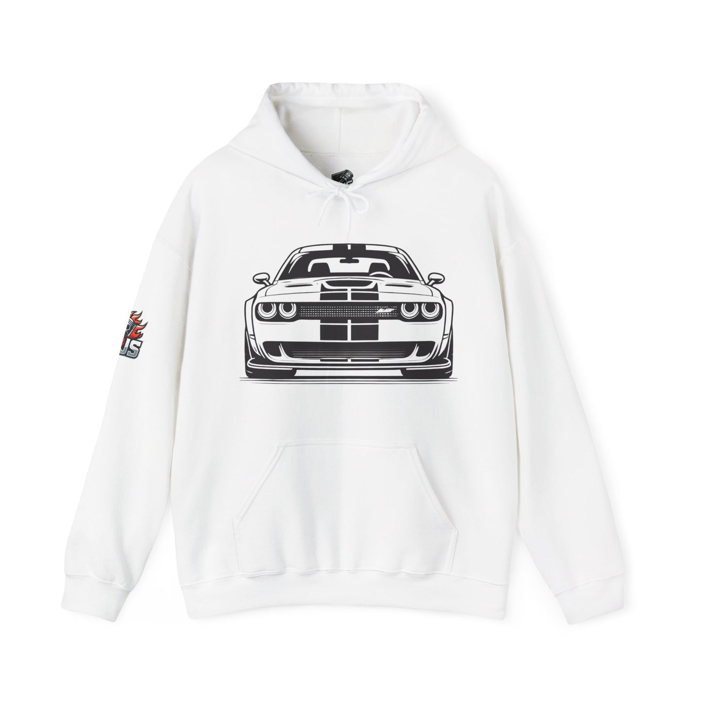 Hoodie - PJS Piston Chall - Hell Cat Heavy Blend™ Sweatshirt