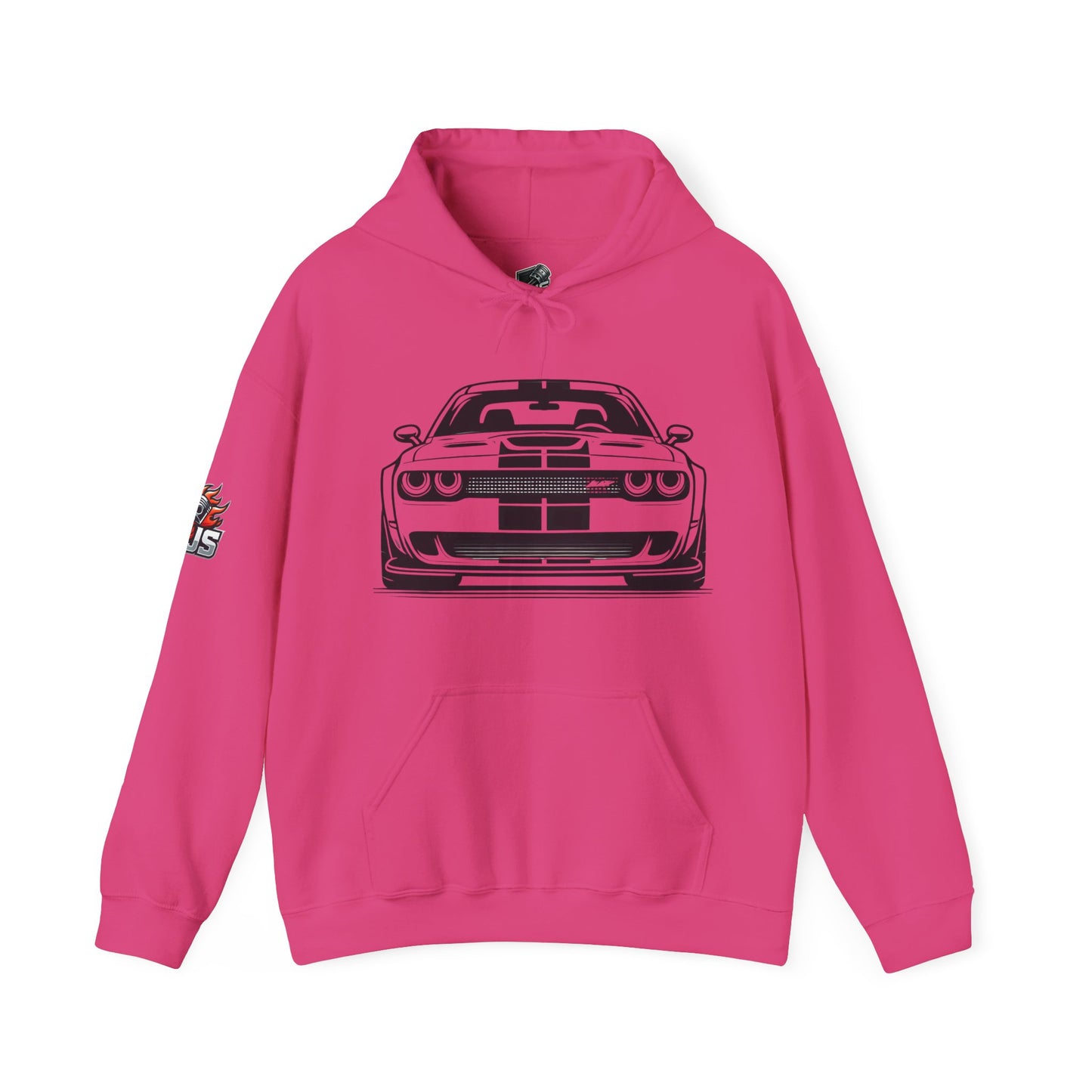 Hoodie - PJS Piston Chall - Hell Cat Heavy Blend™ Sweatshirt