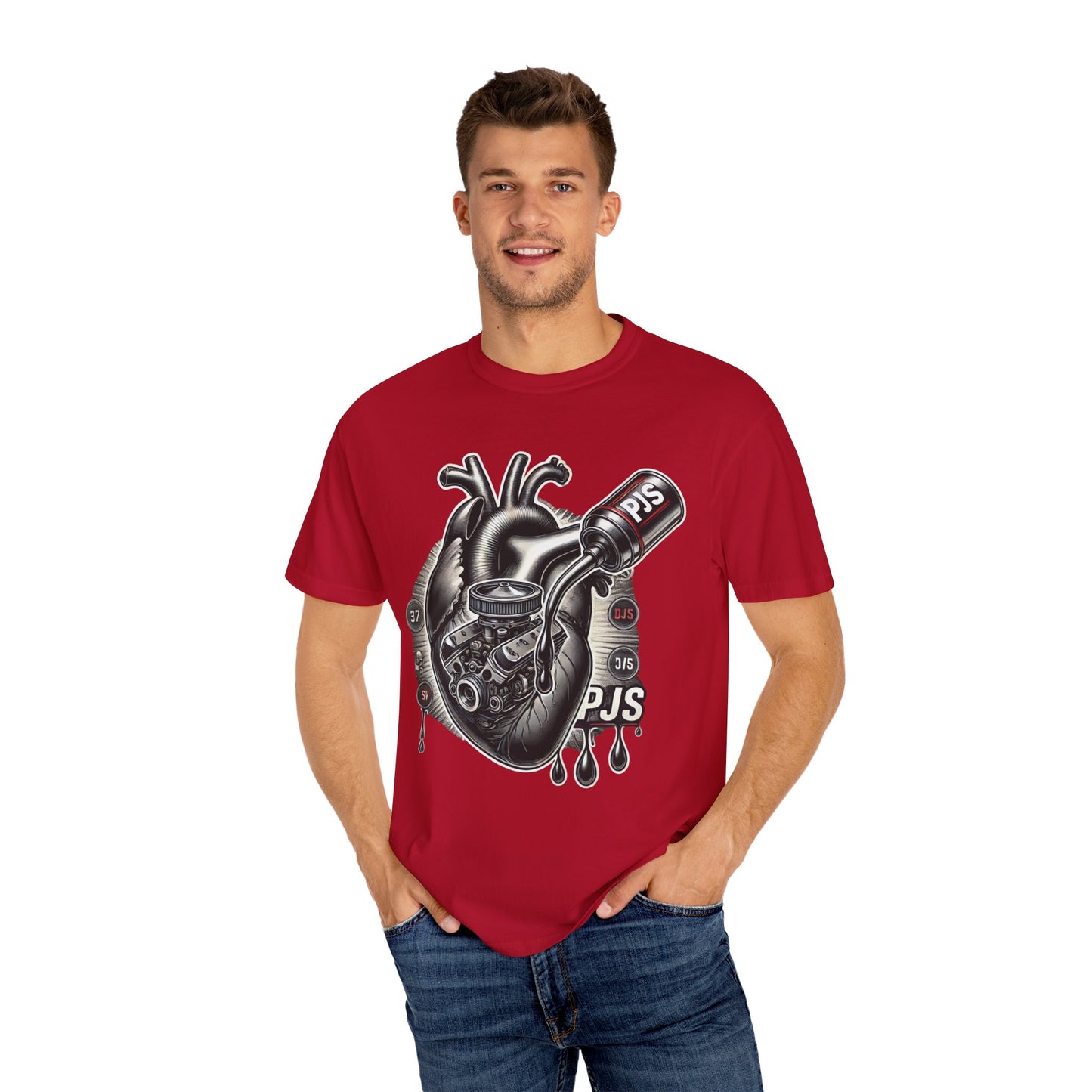 Machine Heart Muscle Car Passion Unisex T-shirt