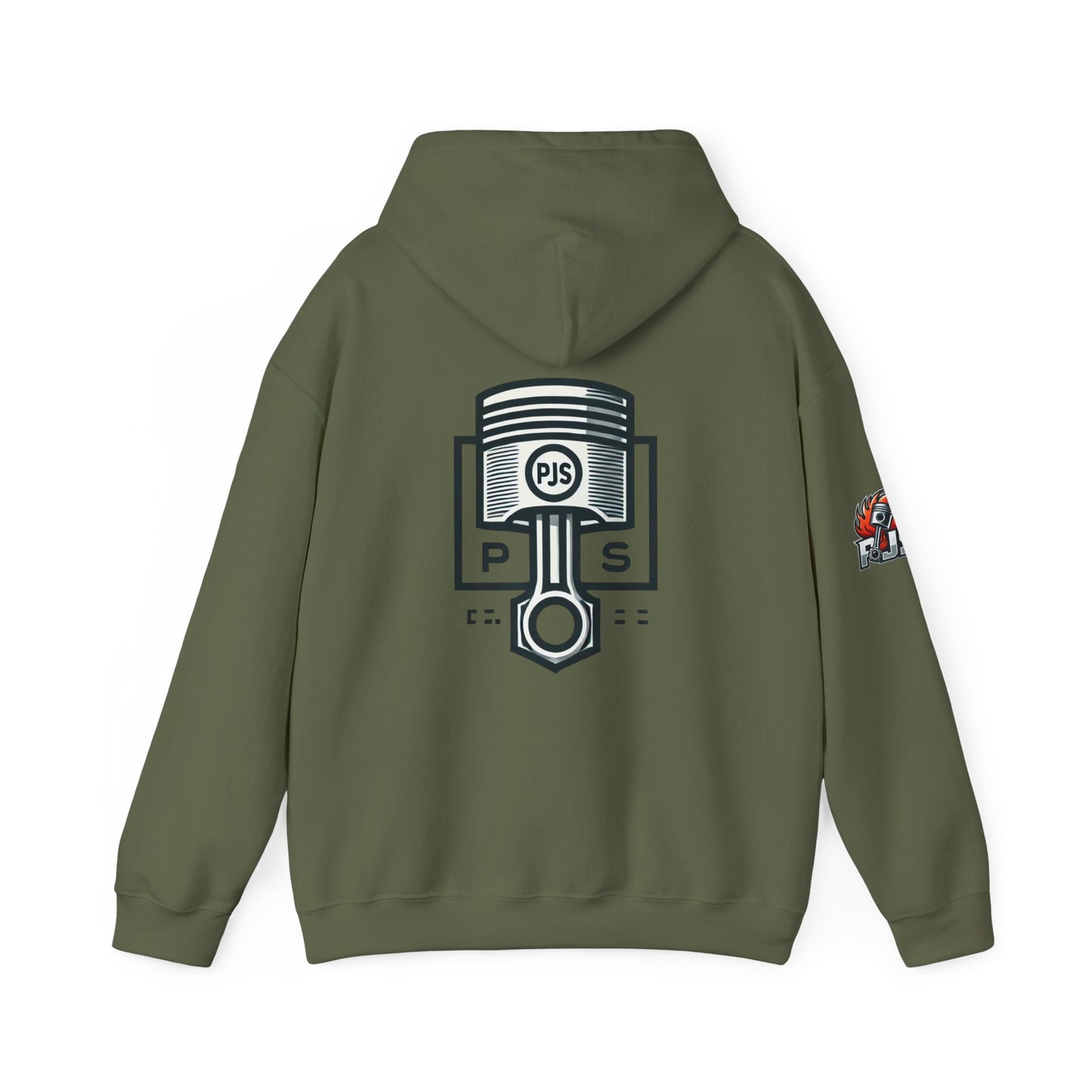 Hoodie - PJS Piston Chall - Hell Cat Heavy Blend™ Sweatshirt