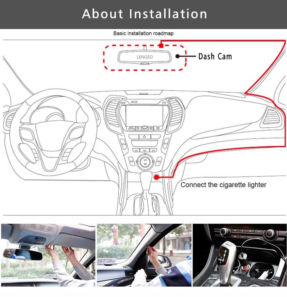 Dual Lens Car DVR FHD 1920*1080P Dash Camera Cabin Dashcam Vehicle Video Dash Cam Drive Recorder Interior Mini Dvrs Black Box