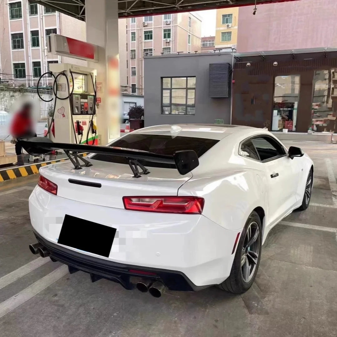 Carbon fiber Tail wing for Chevrolet Camaro Upgrade Sportscar style Sedan Rear spoiler Trunk wing Body kit Car Accessories